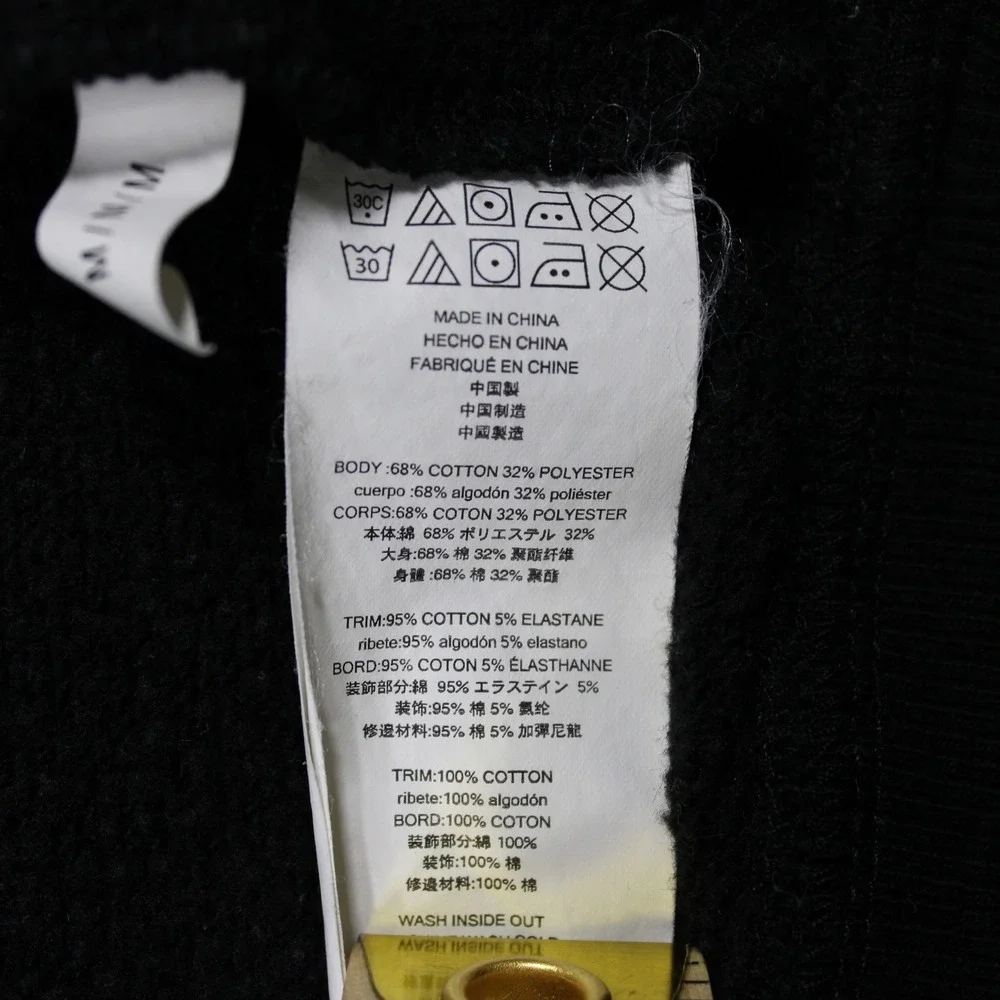 Michael Kors Womens Black Full Zip Logo‎ Sweatshirt Bomber Jacket Size M